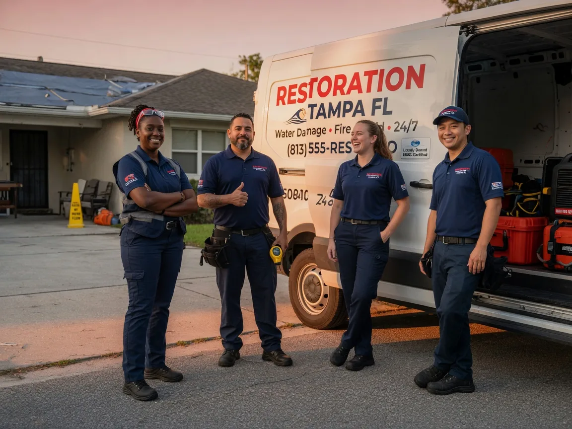 Water Damage Restoration company in Milburn, OK
